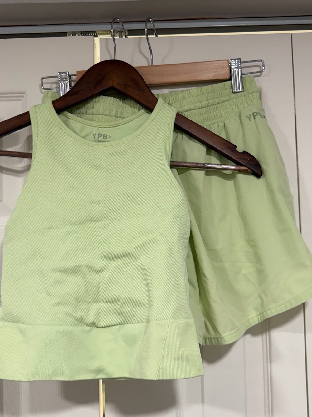 Light Green Women's Athletic Shorts